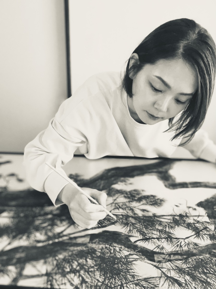 Portrait of Michiko Tamura